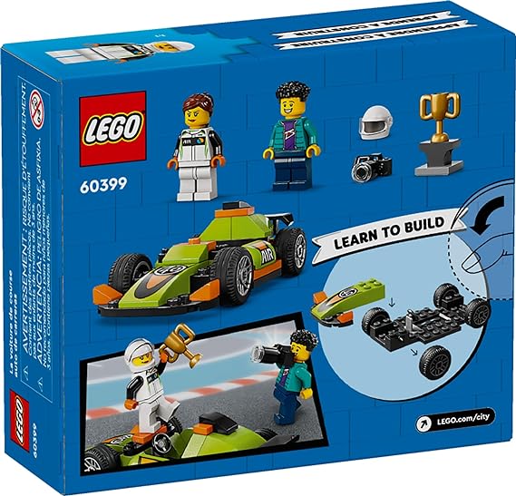 Buy Lego City Green Race Car Set 60399 with 56pcs | Yallatoys.com