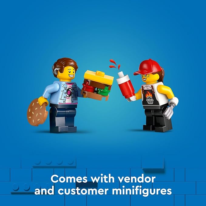 Buy Lego City Burger Van Toy Building Set 60404 with 194pcs | Yallatoys.com