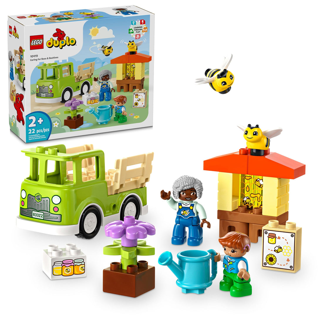 Buy Lego Duplo Caring for Bees and Beehives 10419 with 22pcs | Yallatoys.com