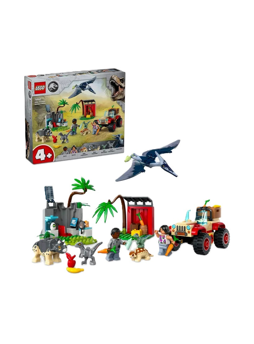 Buy Lego Jurassic World 76963 Baby Dinosaur Rescue Centre With 139pcs | Yallatoys.com