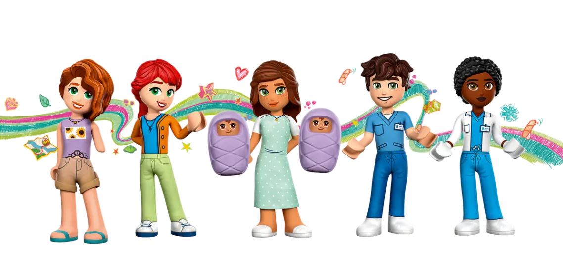 Buy Lego Friends Heartlake City Hospital and Helicopter Building Set 42621 with 1045pcs | Yallatoys.com