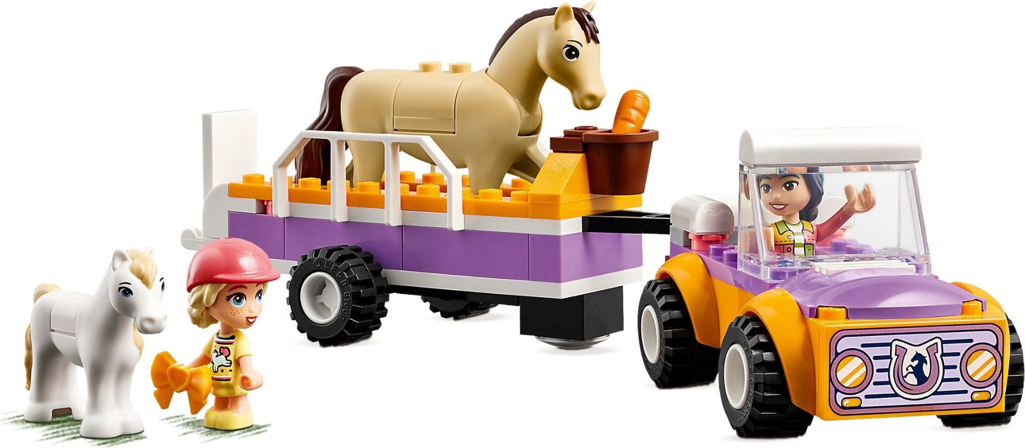 Buy Lego Friends Horse and Pony Trailer 42634 with 105pcs | Yallatoys.com
