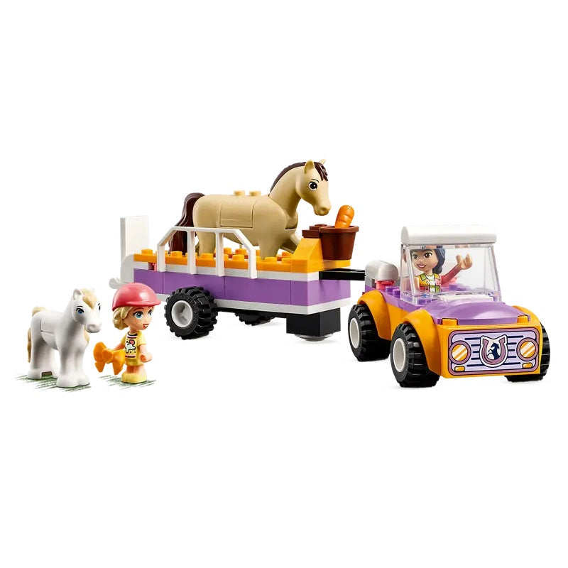 Buy Lego Friends Horse and Pony Trailer 42634 with 105pcs | Yallatoys.com