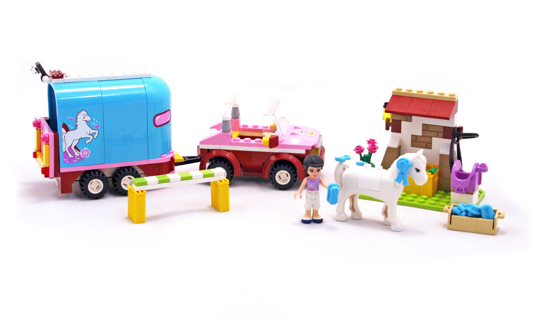 Buy Lego Friends Horse and Pony Trailer 42634 with 105pcs | Yallatoys.com
