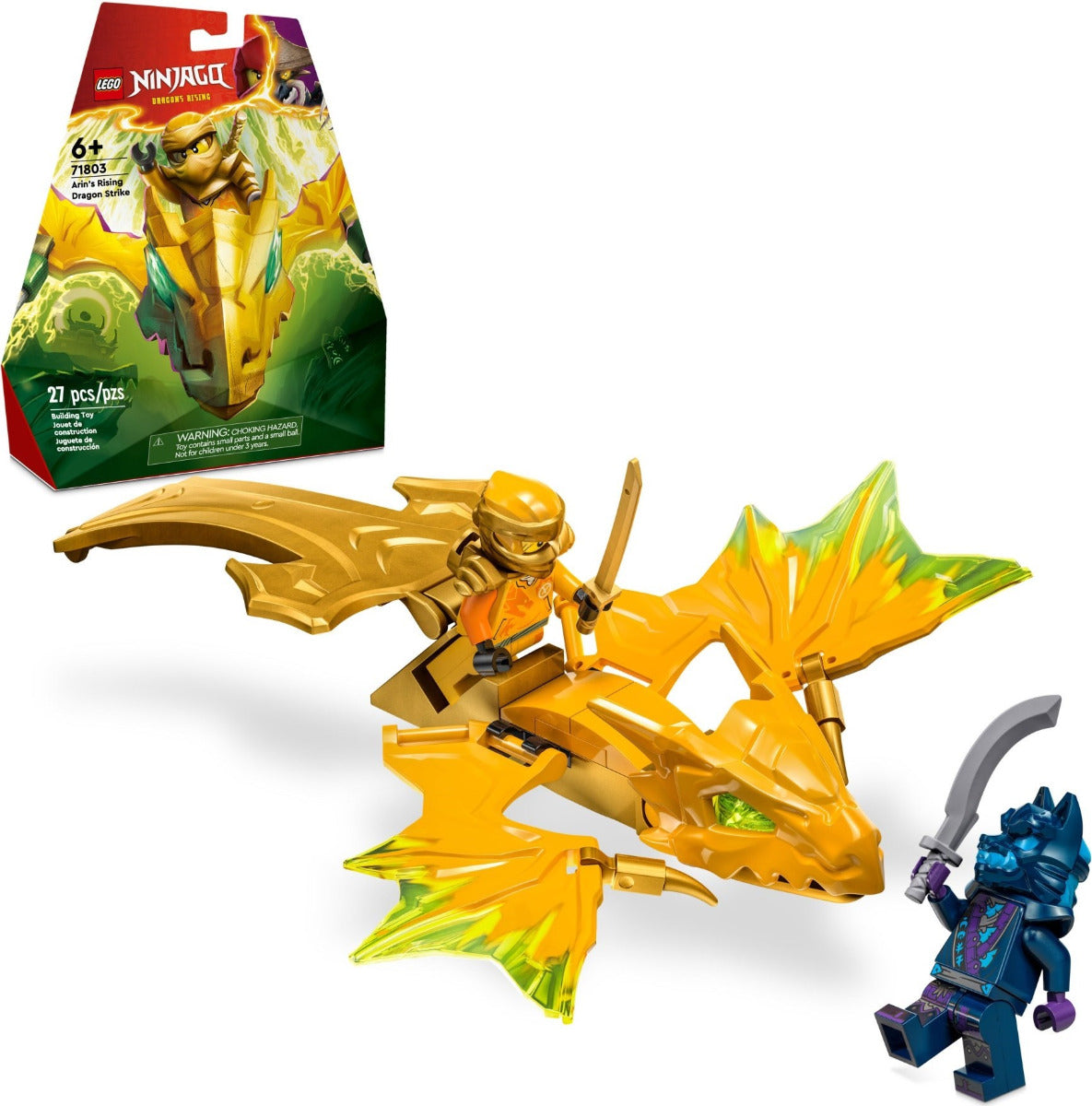 Buy Lego Ninjago Arins Rising Dragon Strike Building Set 71803 with 27pcs | Yallatoys.com