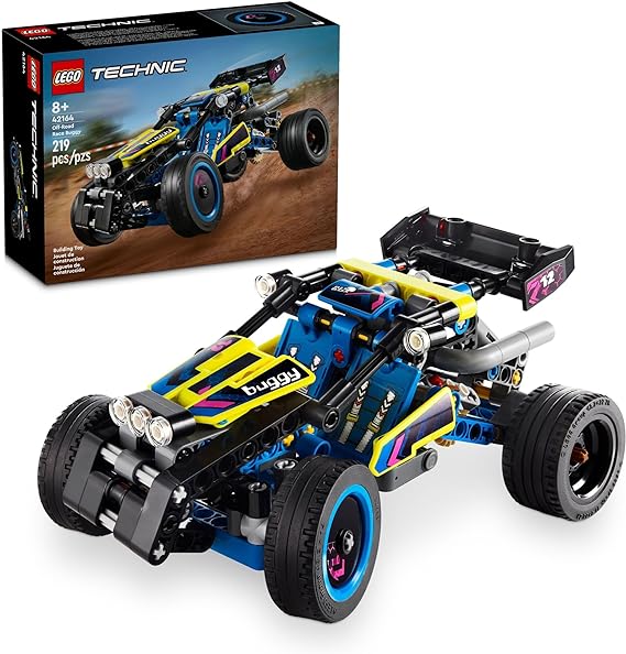 Buy Lego Technic Off-Road Race Buggy Building Set 42164 with 219pcs | Yallatoys.com