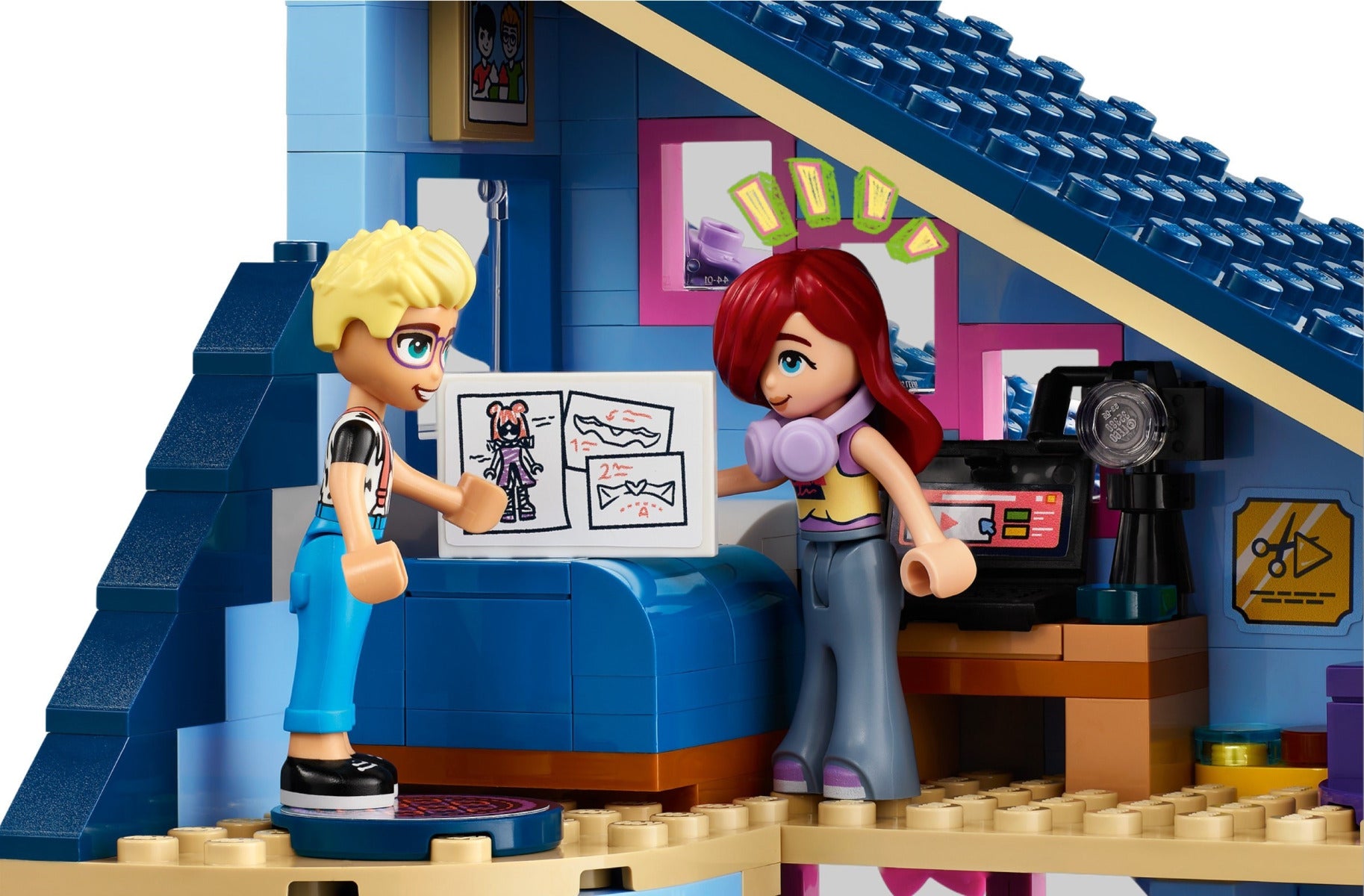 Buy Lego Friends Olly and Paisley's Family Houses Building Set 42620 with 1126pcs | Yallatoys.com