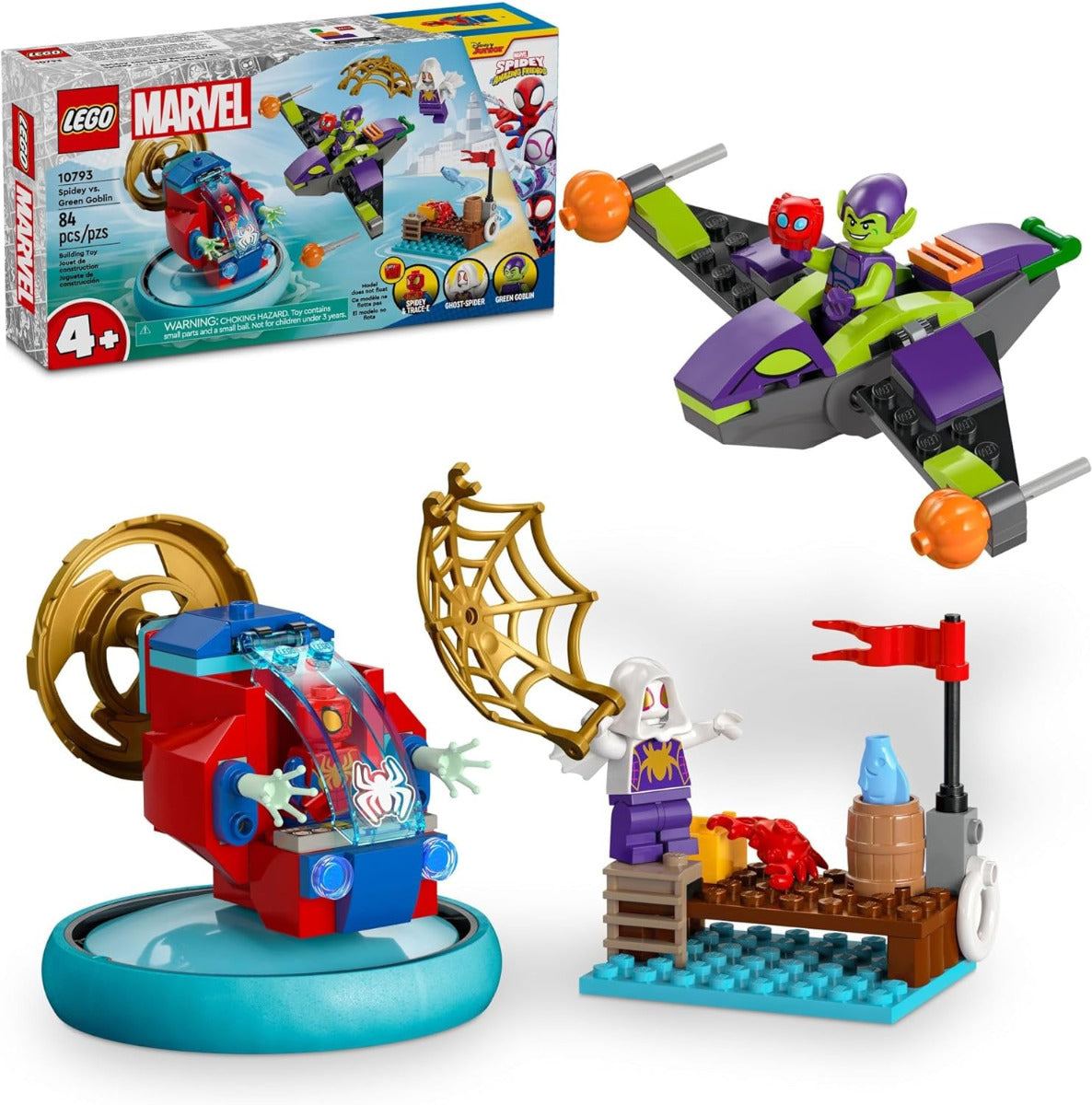 Buy Lego Marvel Spidey vs Green Goblin 10793 with 84pcs | Yallatoys.com