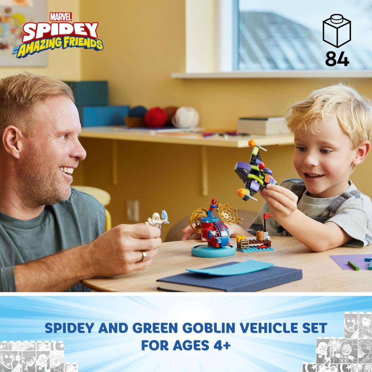 Buy Lego Marvel Spidey vs Green Goblin 10793 with 84pcs | Yallatoys.com