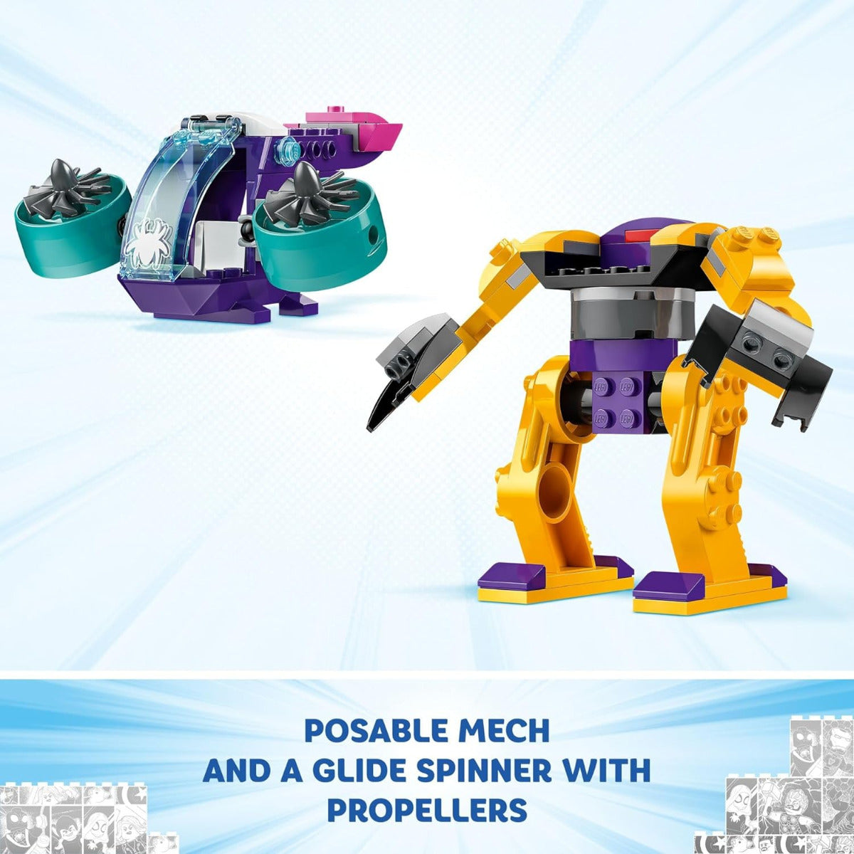 Buy Lego Marvel Team Spidey Web Spinner Headquarters 10794 with 193pcs | Yallatoys.com