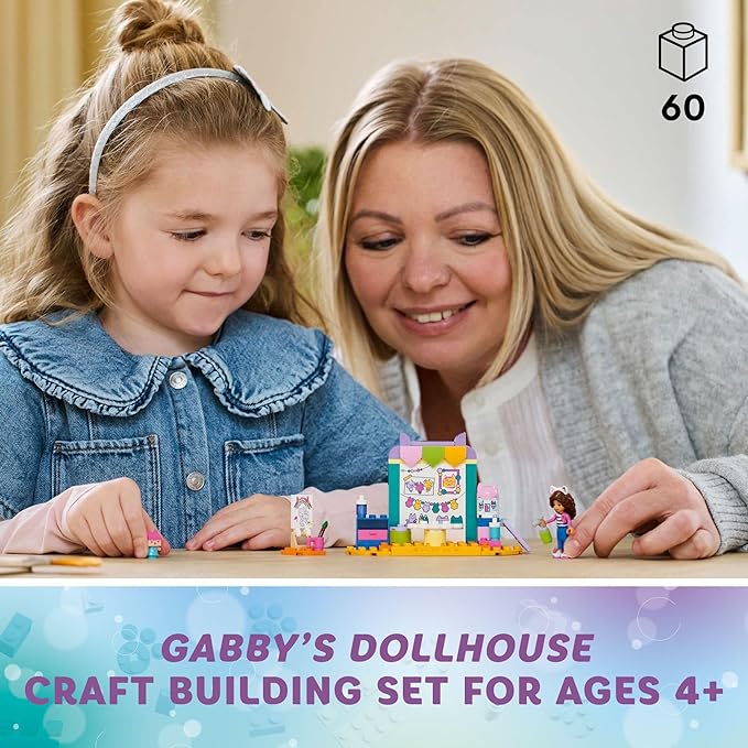 Buy Lego Gabbys Dollhouse Crafting With Baby Box Building Toy Set 10795 With 60pcs | Yallatoys.com