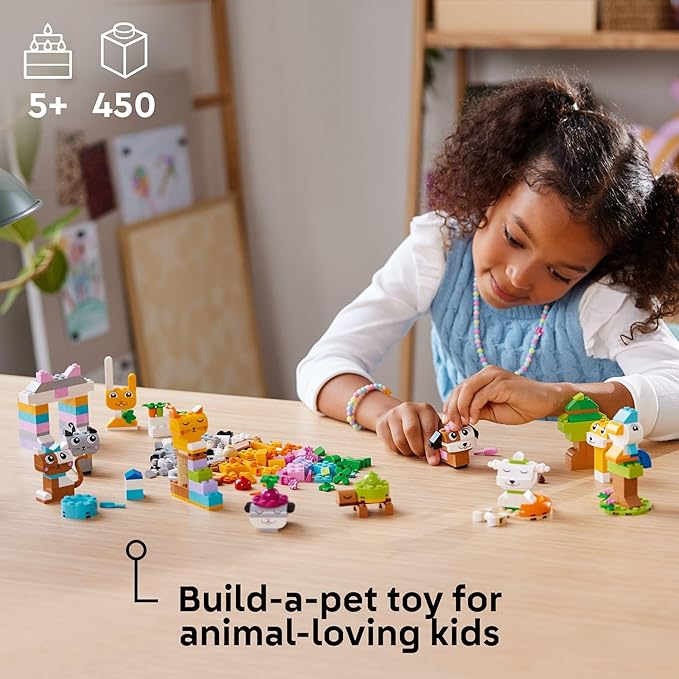 Buy Lego Classic Creative Pets Buildable Animal Toy 11034 with 450pcs | Yallatoys.com