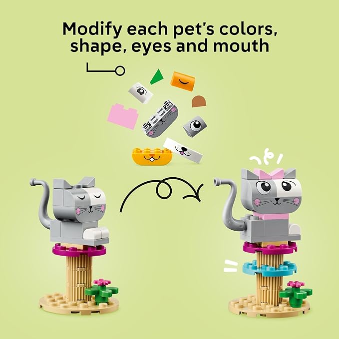 Buy Lego Classic Creative Pets Buildable Animal Toy 11034 with 450pcs | Yallatoys.com