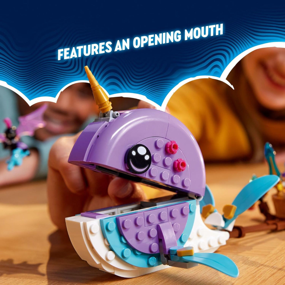 Buy Lego Dreamzzz Izzies Narwhal Hot-Air Balloon 71472 with 156pcs | Yallatoys.com