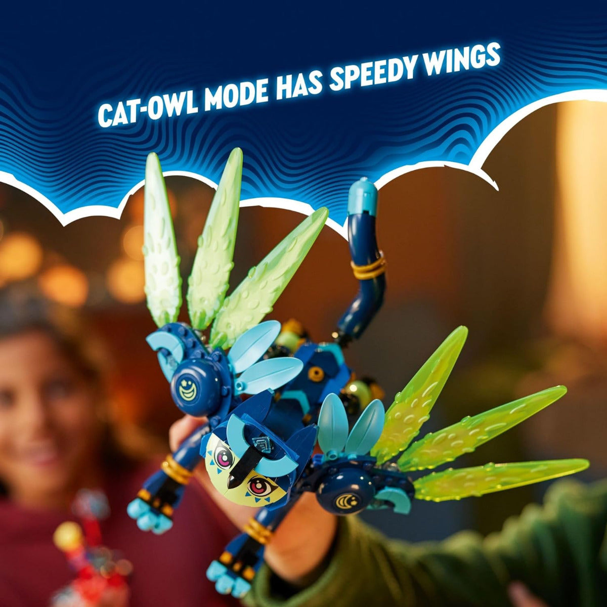 Buy Lego Dreamzzz Zoey and Zian the Cat Owl 71476 with 437pcs | Yallatoys.com