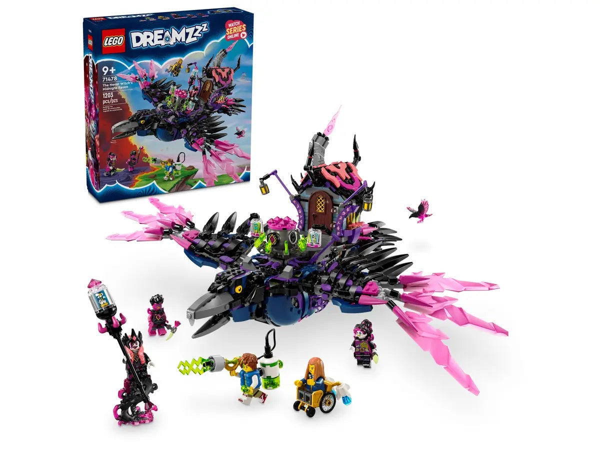 Buy Lego Dreamzzz The Never Witchs Midnight Raven 71478 With 1203pcs | Yallatoys.com