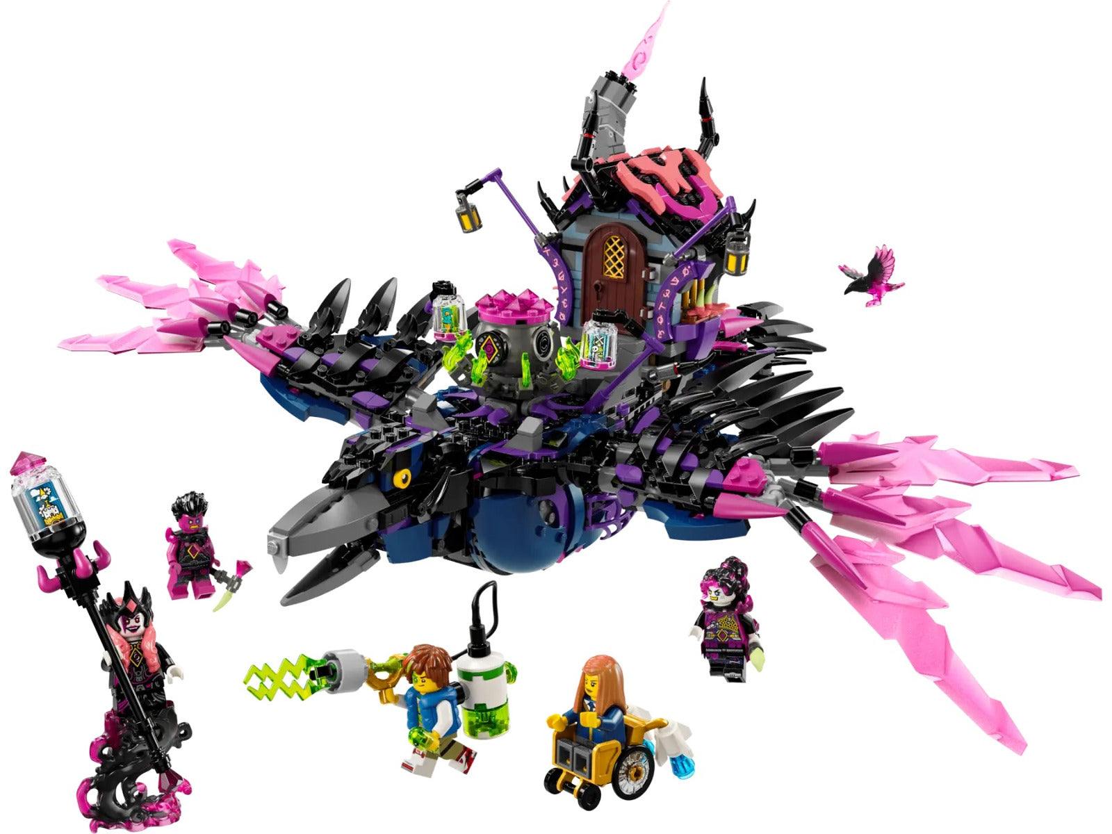 Buy Lego Dreamzzz The Never Witchs Midnight Raven 71478 With 1203pcs | Yallatoys.com