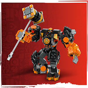 Buy Lego Ninjago Coles Elemental Earth Mech Building 71806 with 235pcs | Yallatoys.com