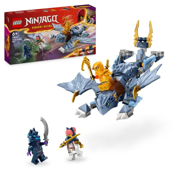 Buy Lego Ninjago Young Dragon Riyu Toy with Minifigures 71810 with 132pcs | Yallatoys.com