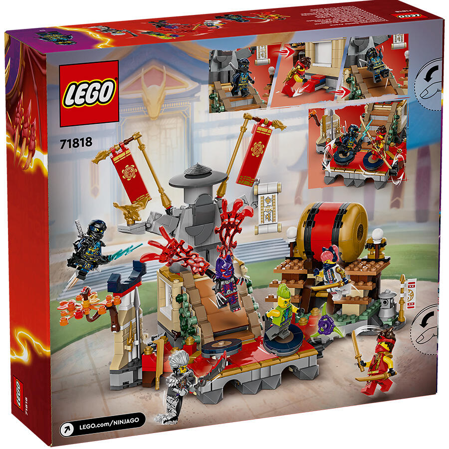 Buy Lego Ninjago Tournament Battle Arena 71818 With 659pcs | Yallatoys.com