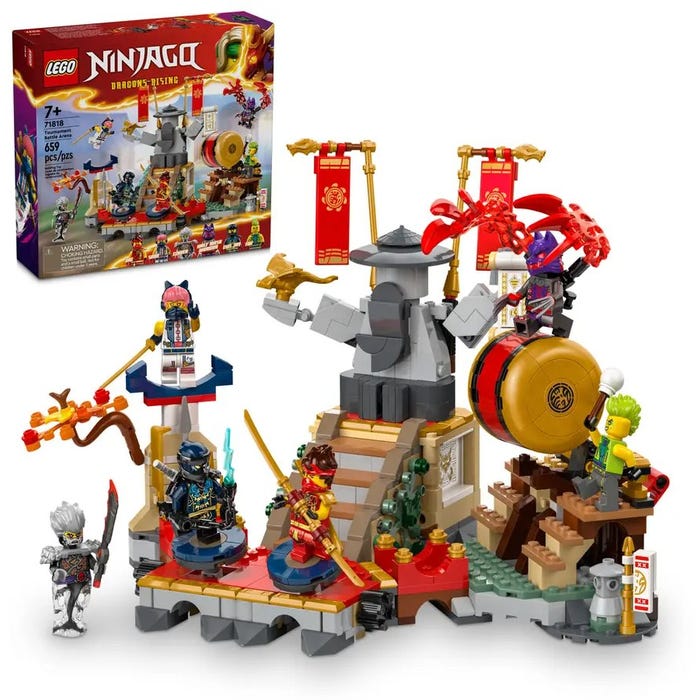 Buy Lego Ninjago Tournament Battle Arena 71818 With 659pcs | Yallatoys.com