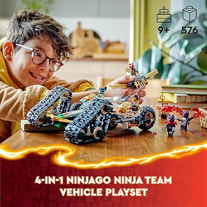 Buy Lego Ninjago Ninja Team Combo Vehicle 71820 With 576pcs | Yallatoys.com