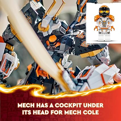 Buy Lego Ninjago Coles Titan Dragon Mech 71821 With 1005pcs | Yallatoys.com