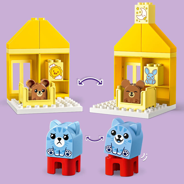 Buy Lego Duplo  My First Daily Routines Eating and Bedtime Building Set 10414 with 28pcs | Yallatoys.com
