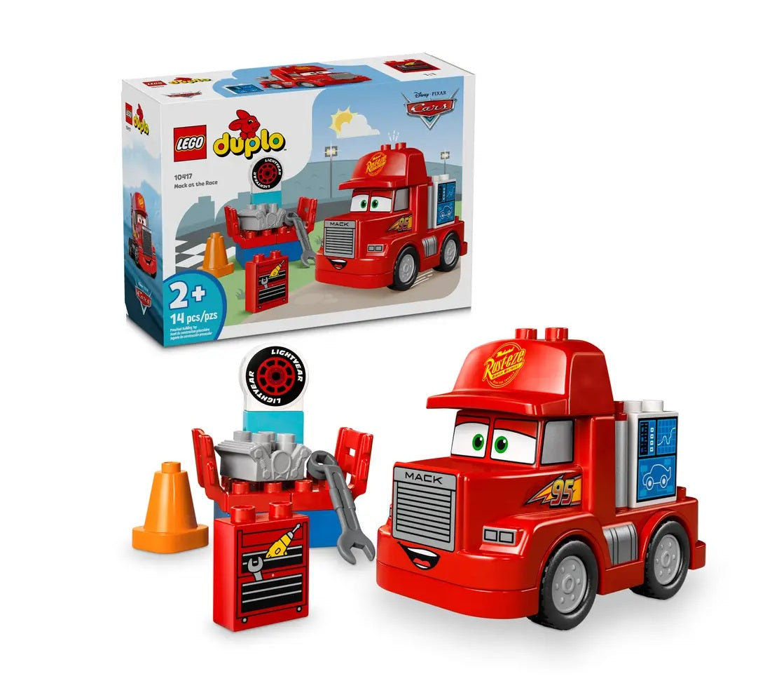 Buy Lego Duplo Disney Disney Mack at the Race 10417 with 14pcs | Yallatoys.com