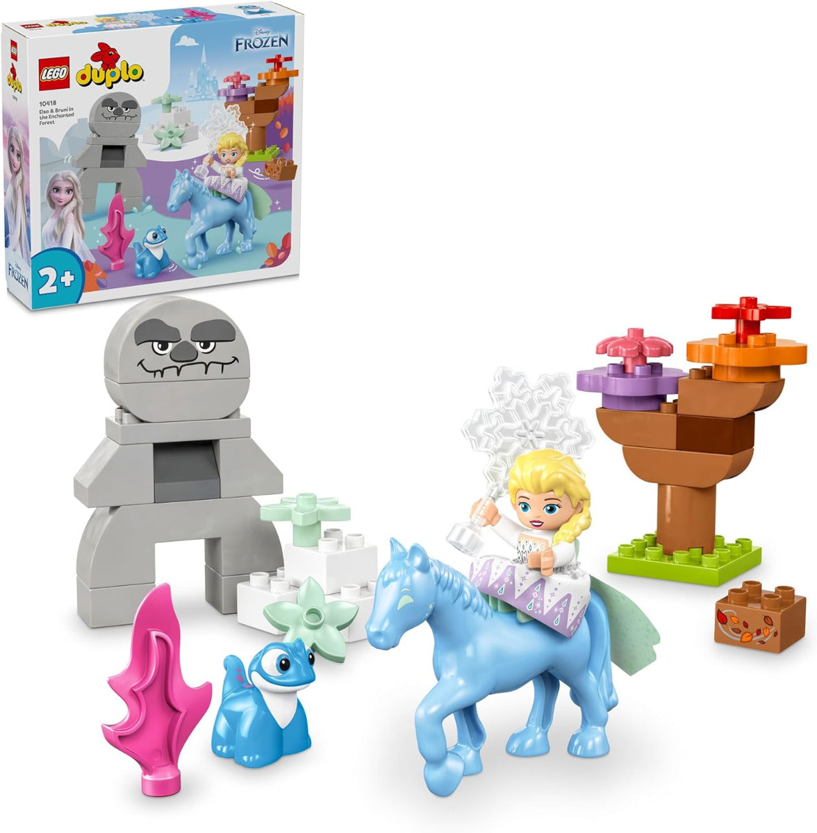 Buy Lego Duplo Disney Elsa and Bruni in the Enchanted Forest Set 10418 with 31 Pieces | Yallatoys.com