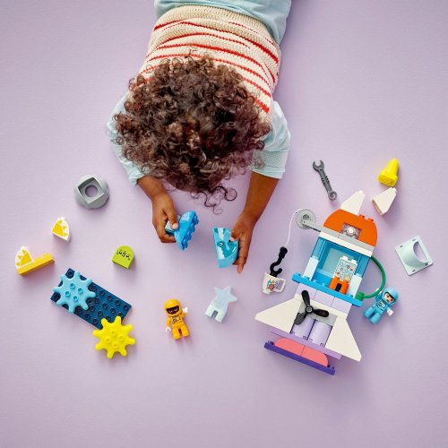 Buy Lego Duplo 3 in 1 Space Shuttle Adventure Building Set 10422 with 58pcs | Yallatoys.com