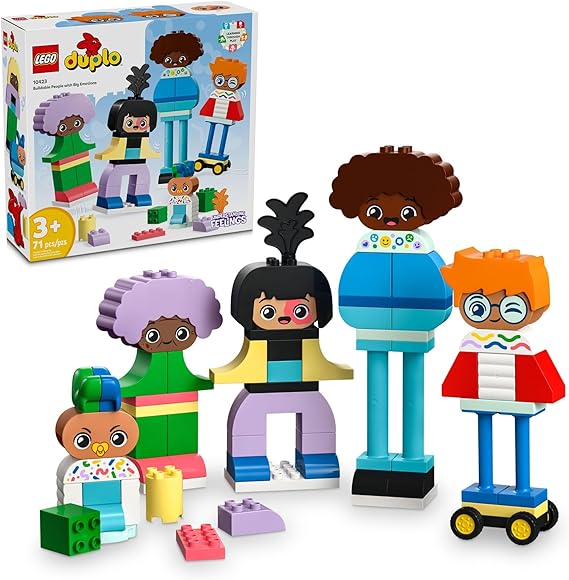 Buy Lego Duplo Town Buildable People with Big Emotions 10423 with 71pcs | Yallatoys.com