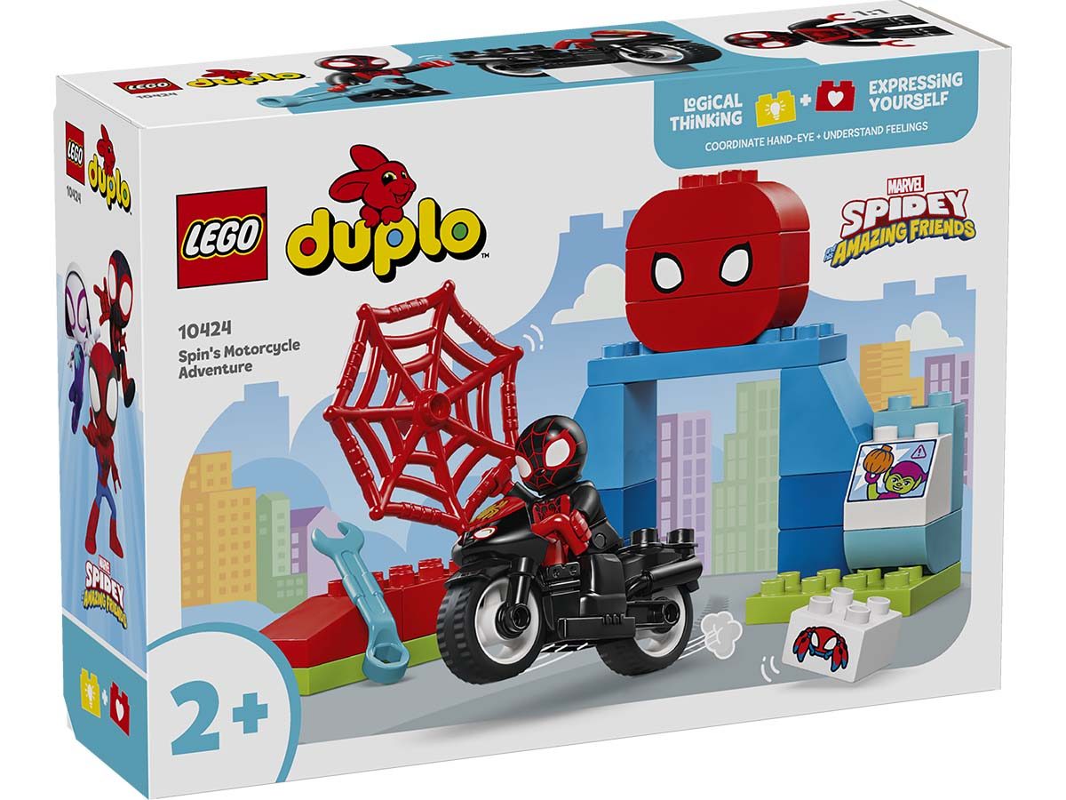 Buy Lego Super Heroes Spins Motorcycle Adventure 10424 With 24pcs | Yallatoys.com