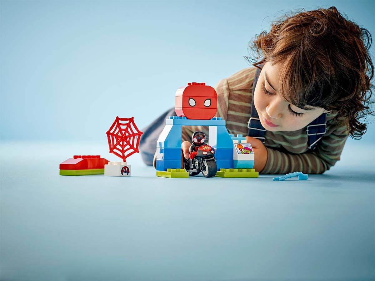 Buy Lego Super Heroes Spins Motorcycle Adventure 10424 With 24pcs | Yallatoys.com