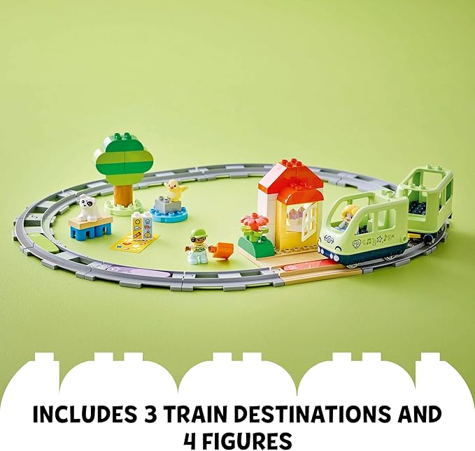 Buy Lego Duplo Town Interactive Adventure Train Set 10427 with 57 pcs | Yallatoys.com