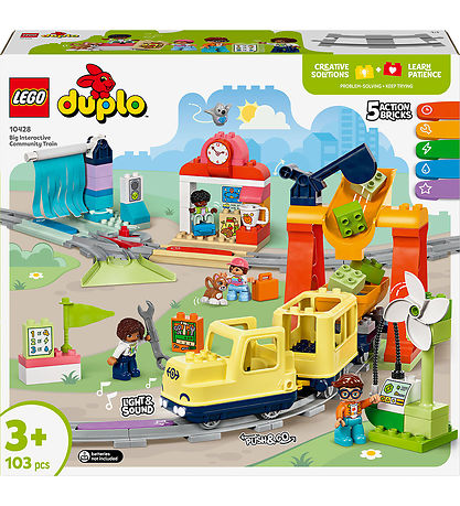 Buy Lego Duplo Big Interactive Community Train 10428 103 Parts | Yallatoys.com