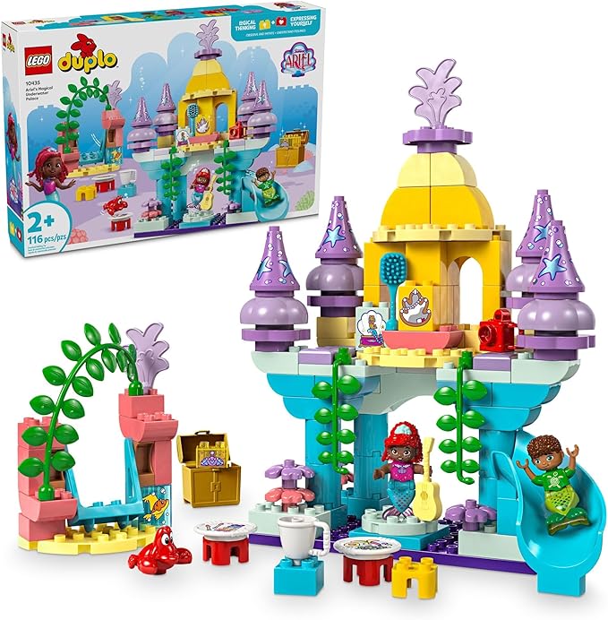 Buy Lego Duplo Disney Ariels Magical Underwater Palace 10435 With 116pcs | Yallatoys.com
