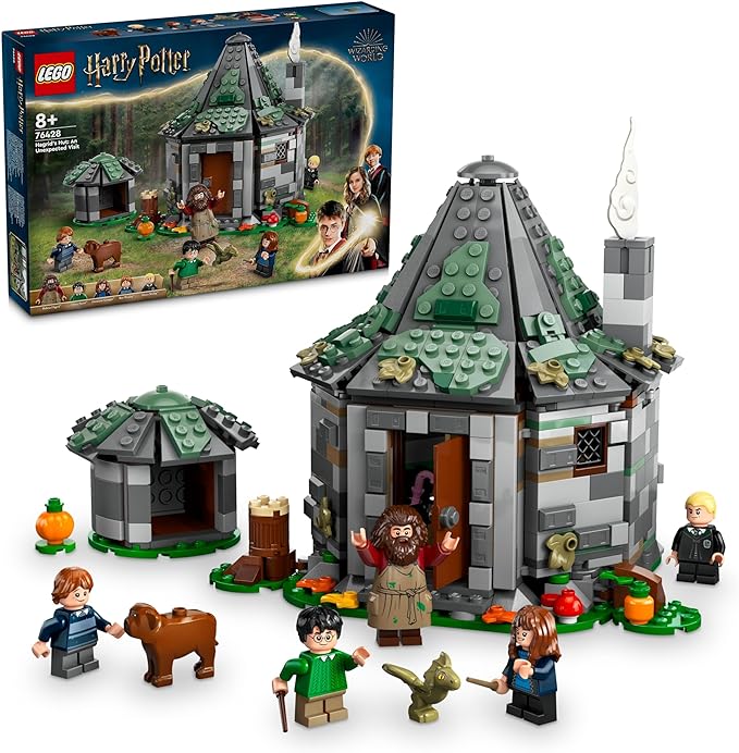 Buy Lego Harry Potter Hagrids Hut an Unexpected Visit Set 76428 with 896pcs | Yallatoys.com