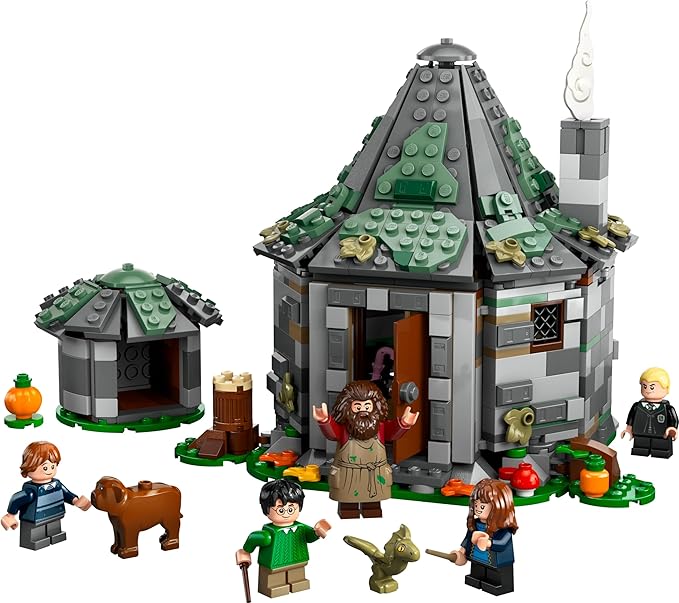 Buy Lego Harry Potter Hagrids Hut an Unexpected Visit Set 76428 with 896pcs | Yallatoys.com