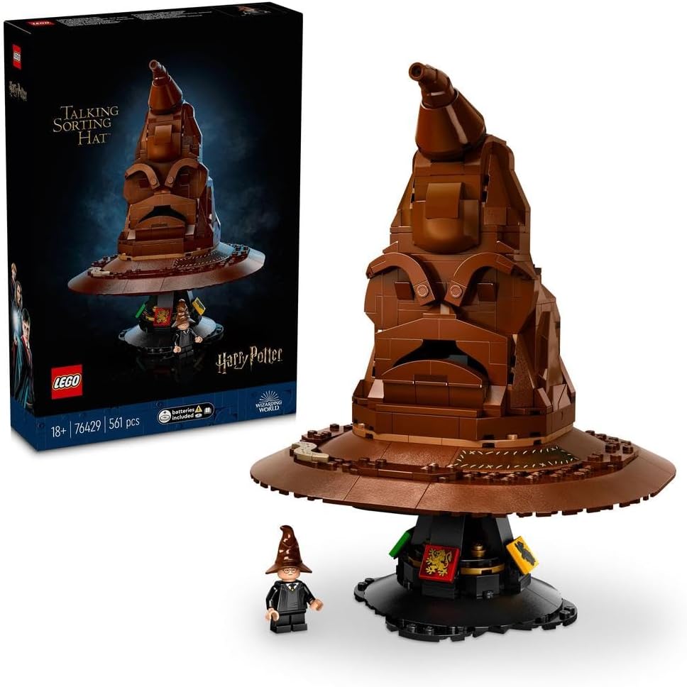 Buy Lego Harry Potter The Talking Magic Sorting Hat Set 76429 with 561pcs | Yallatoys.com