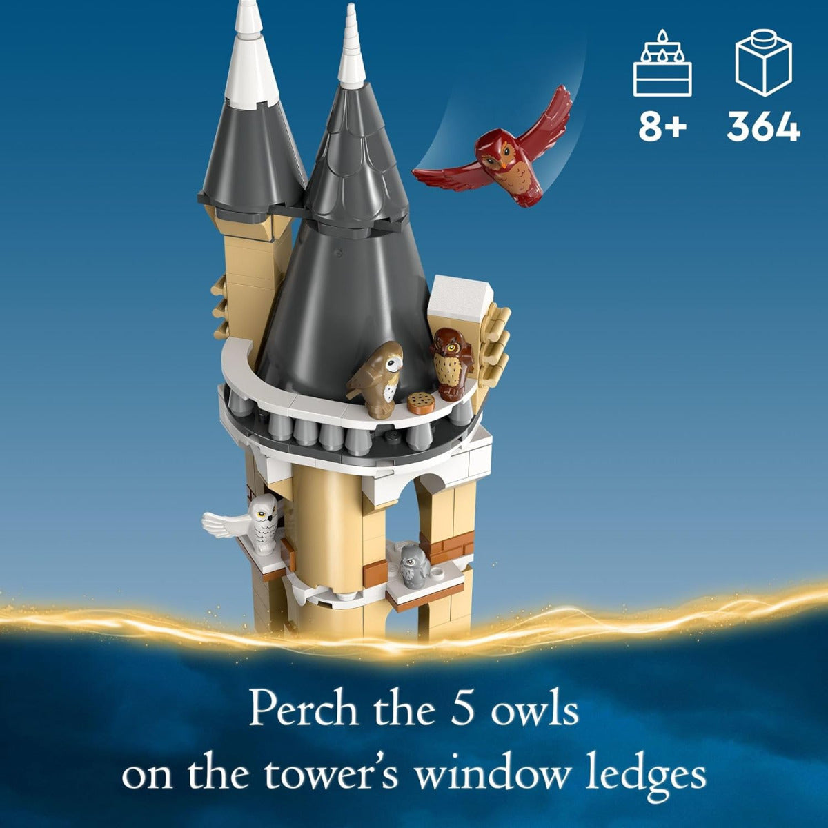 Buy Lego Harry Potter Hogwarts Castle Owlery 76430 Building Toy Set with 364pcs | Yallatoys.com