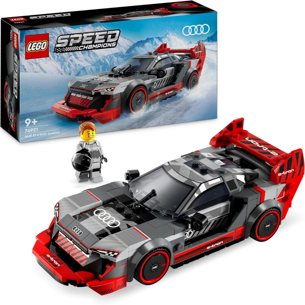 Buy Lego Speed Champions Audi S1 e-tron quattro Race Car 76921 with 274pcs | Yallatoys.com