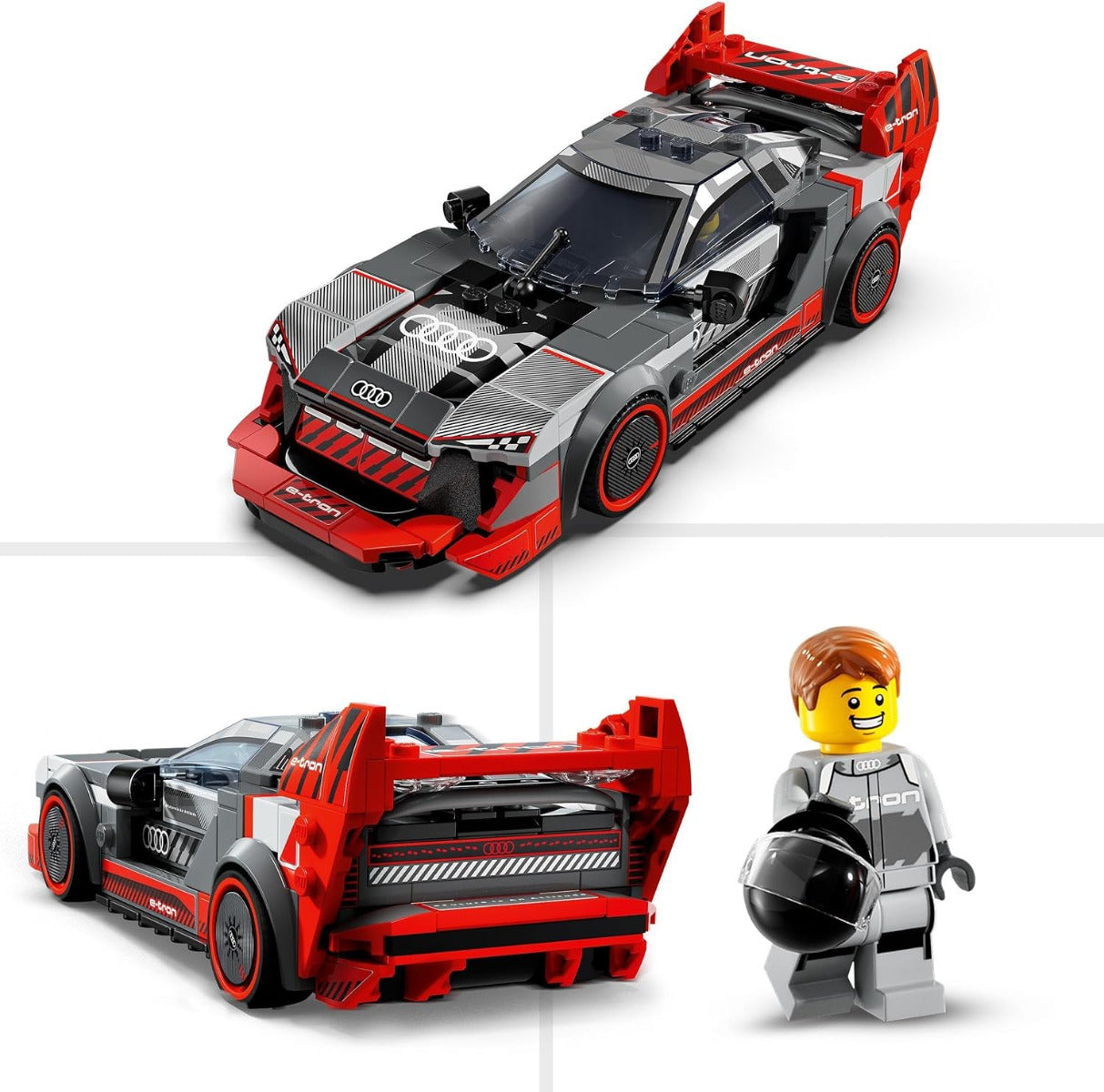 Buy Lego Speed Champions Audi S1 e-tron quattro Race Car 76921 with 274pcs | Yallatoys.com