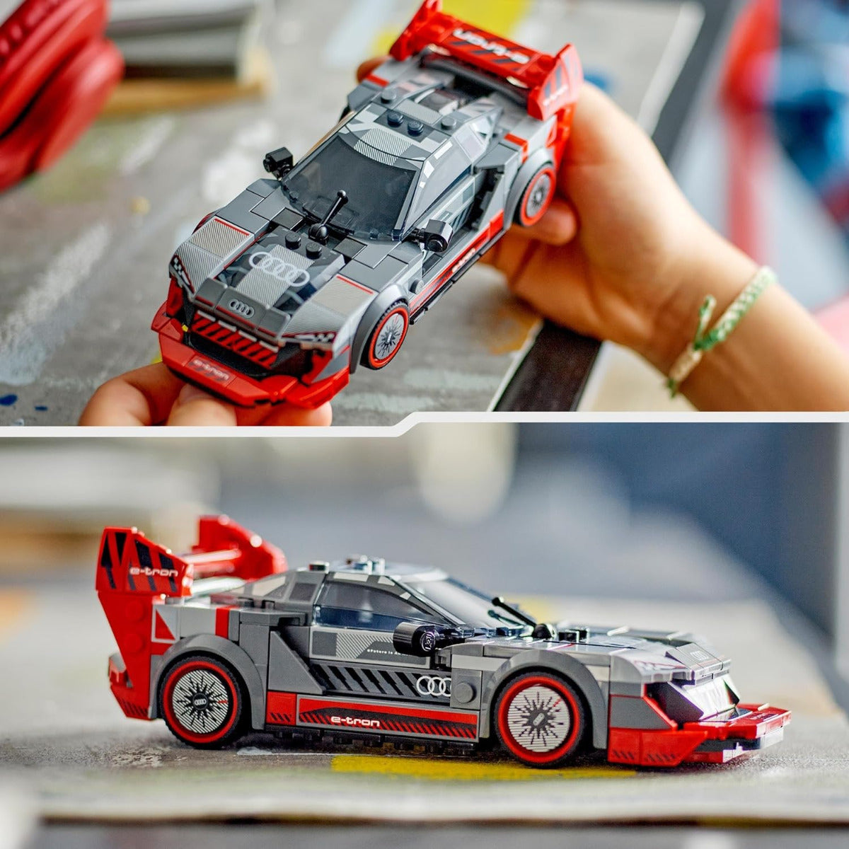 Buy Lego Speed Champions Audi S1 e-tron quattro Race Car 76921 with 274pcs | Yallatoys.com