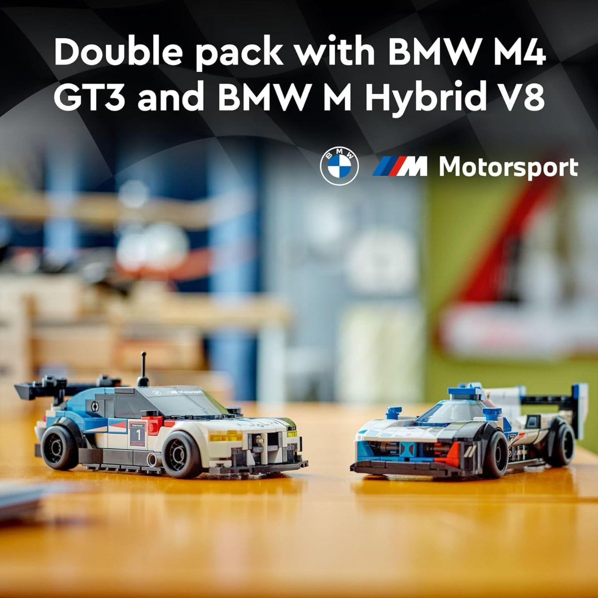 Buy Lego Speed Champions BMW M4 GT3 & BMW M Hybrid V8 Race Cars 76922 with 676pcs | Yallatoys.com