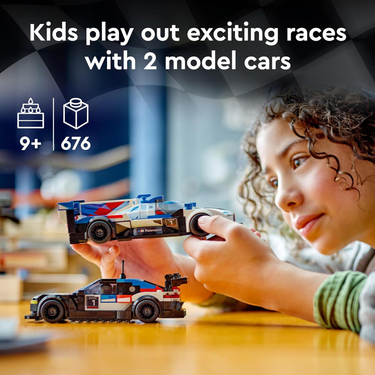 Buy Lego Speed Champions BMW M4 GT3 & BMW M Hybrid V8 Race Cars 76922 with 676pcs | Yallatoys.com