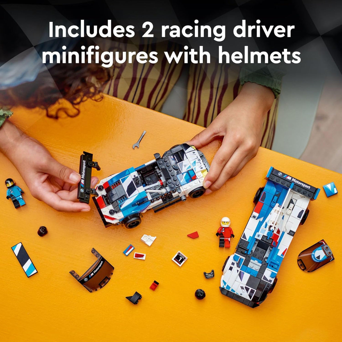 Buy Lego Speed Champions BMW M4 GT3 & BMW M Hybrid V8 Race Cars 76922 with 676pcs | Yallatoys.com