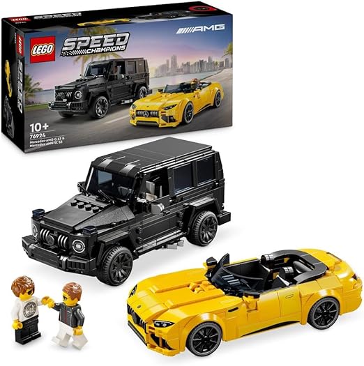 Buy Lego Speed Champions Mercedes AMG G 63 & Mercedes AMG SL 63 76924 With 808pcs | Yallatoys.com