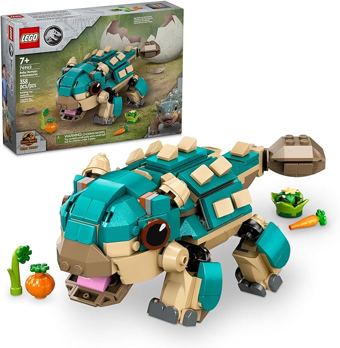 Buy Lego Jurassic World Baby Bumpy Ankylosaurus 76962 With 358pcs | Yallatoys.com