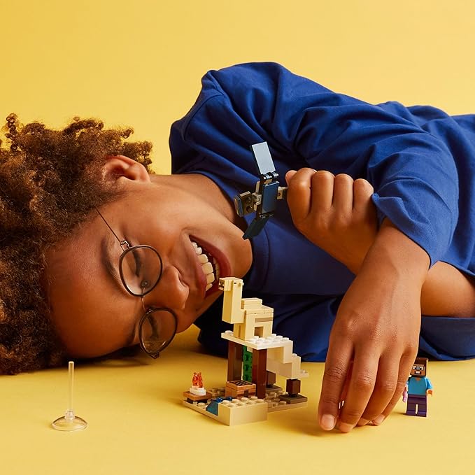 Buy Lego Minecraft Steves Desert Expedition Set 21251 75pcs | Yallatoys.com